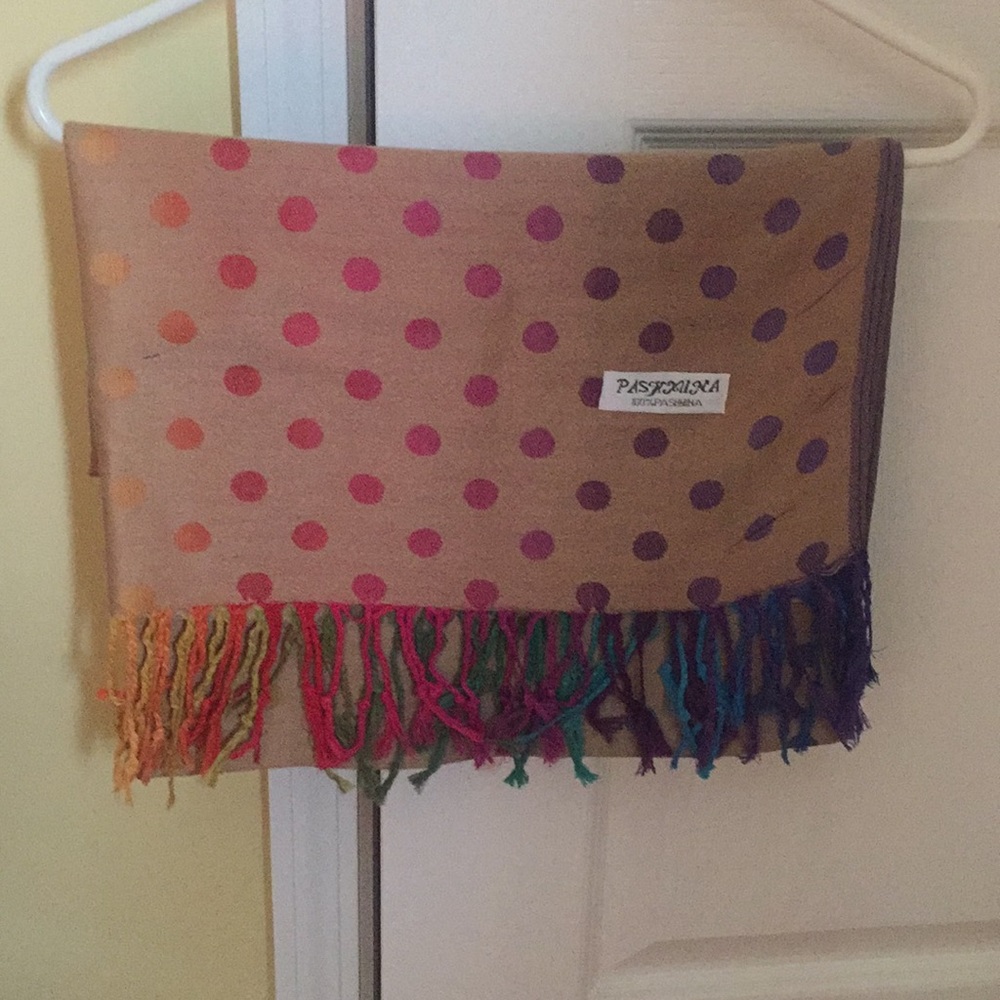 Rainbow Pashmina Scarf